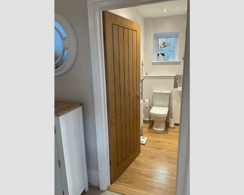 2040 x 726 x 44mm FD30 (29") Mexicano Oak - Prefinished Internal Fire Doors